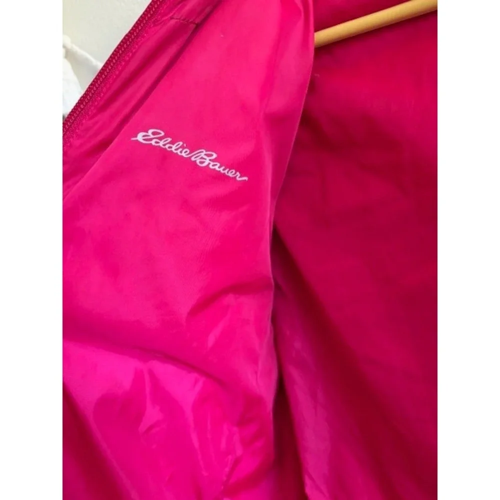 Eddie‎ Bauer Kids L(14/16) Pink Down Puffer Jacket Coat Lightweight Hooded